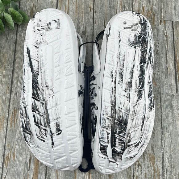 Men's Tie Dye Comfy Fuzzy Lined EVA Clogs Sandals Shoes Size 10 - Picture 4 of 4